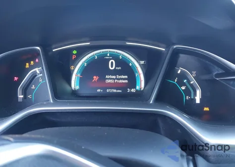 2018 Honda Civic Ex-L z USA, uszkodzony, nr VIN JHMFC1F71JX003380